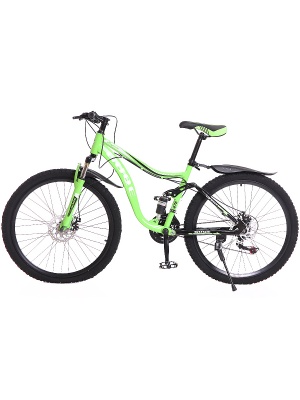 Городской, Горный Велосипед Trioblade GUQE 26" Зеленый, 26" (1006)