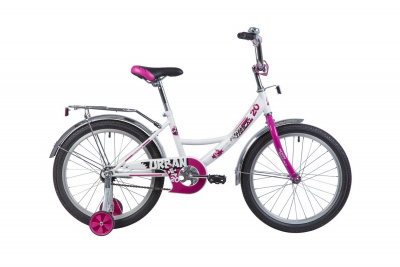 Велосипед 14 детский Novatrack Urban (2020) белый 143URBAN.WT9