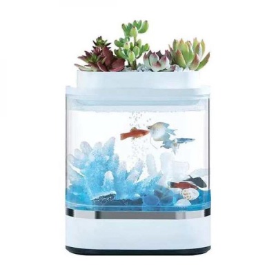 Аквариум XIAOMI DESCRIPTIVE GEOMETRY MINI LAZY FISH TANK (HF-JHYG005) С300