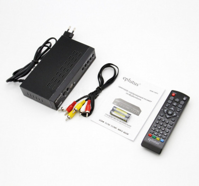 Цифровой HD TV-тюнер DVB-T2 Eplutus DVB-165T