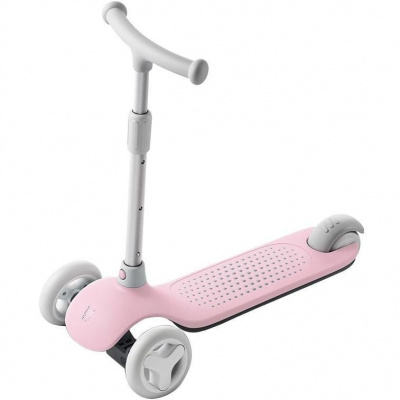 Детский самокат-кикборд Xiaomi Rice Rabbit Scooter (HBC01YM) розовый