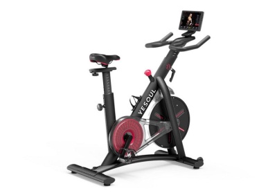 Вертикальный велотренажер YESOUL Smart Spinning bike S3 Pro, черный